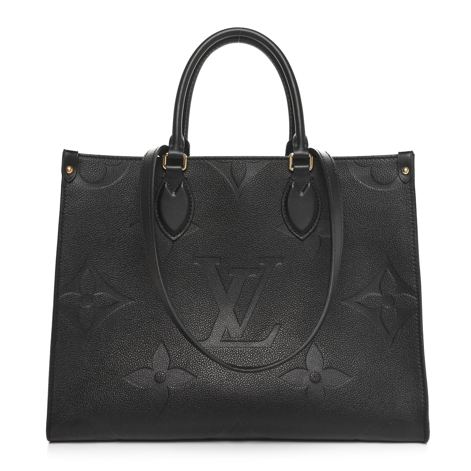 Louis Vuitton Empreinte Monogram Giant OnTheGo MM Black 1 of 9