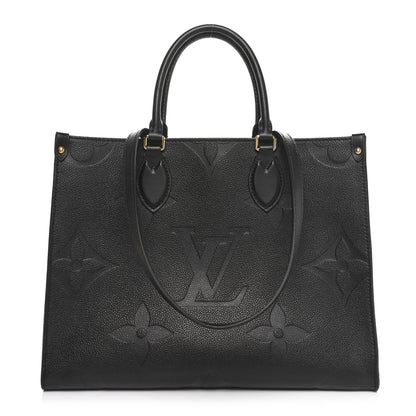 Louis Vuitton Empreinte Monogram Giant OnTheGo MM Black 1 of 9