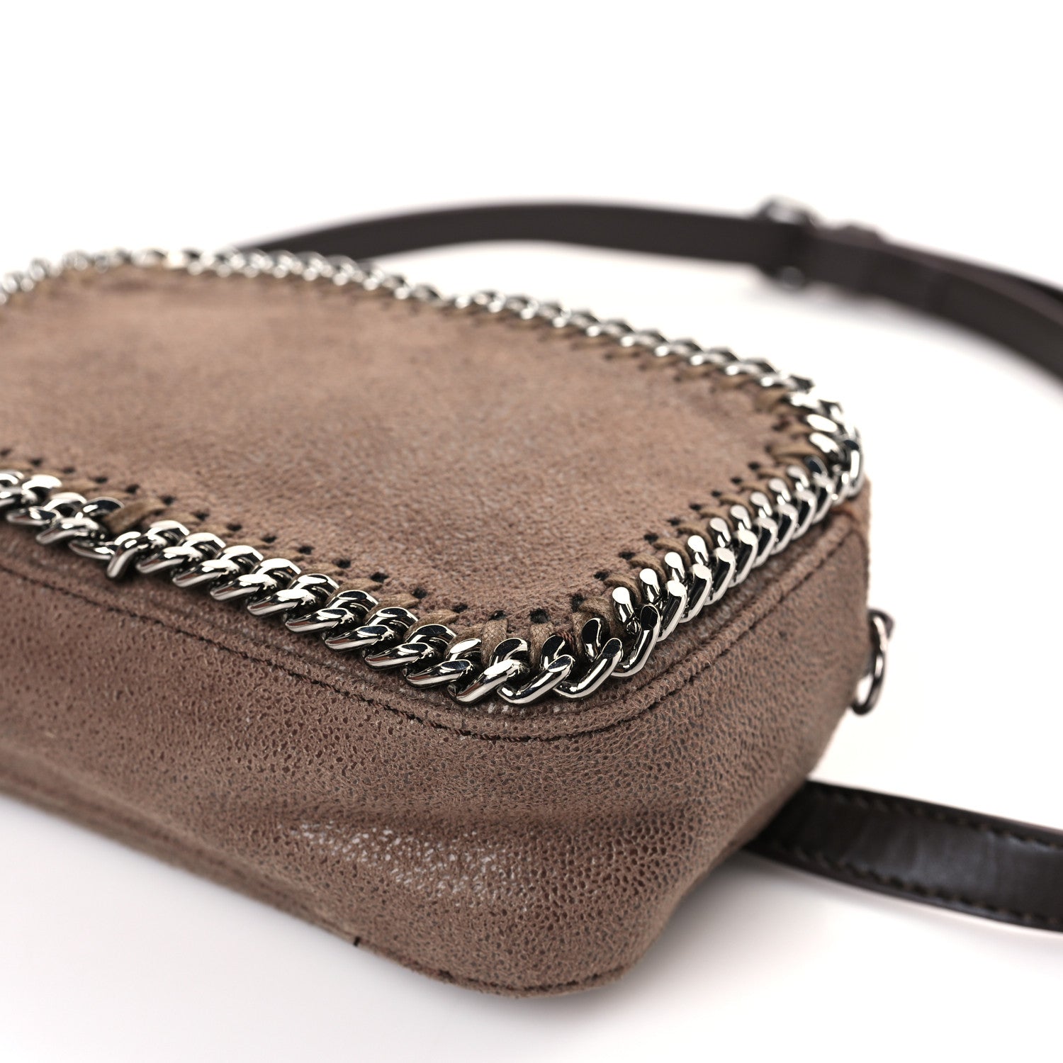 Stella McCartney Shaggy Deer Falabella Belt Bag Brown 8 of 8