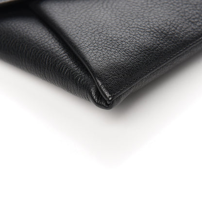 Givenchy Sugar Goatskin Medium Antigona Envelope Clutch Black 7 of 9