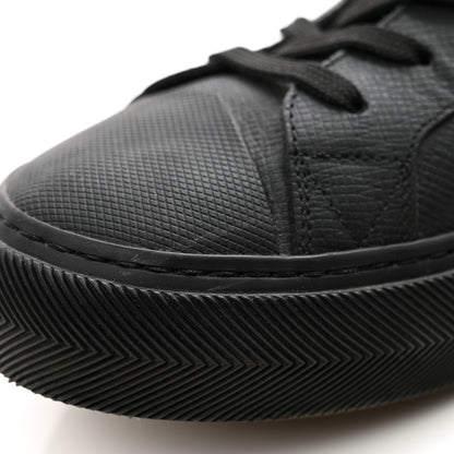 Louis Vuitton Calfskin LV Tattoo Sneaker Boots 10 Black 9 of 11