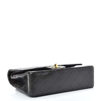 Chanel Lambskin Quilted Small Double Flap Black 3 of 15