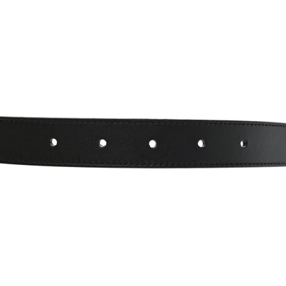 Gucci Moon Calfskin Torchon Double G 25mm Belt 75 30 Black 5 of 6