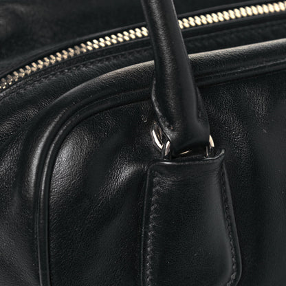 Prada Soft Calf Inside Tote Black Mughetto 10 of 11