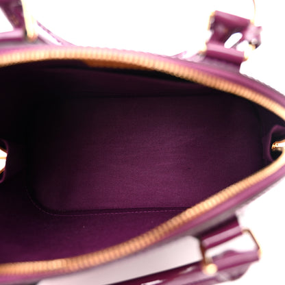 Louis Vuitton Vernis Alma BB Amethyste 5 of 10