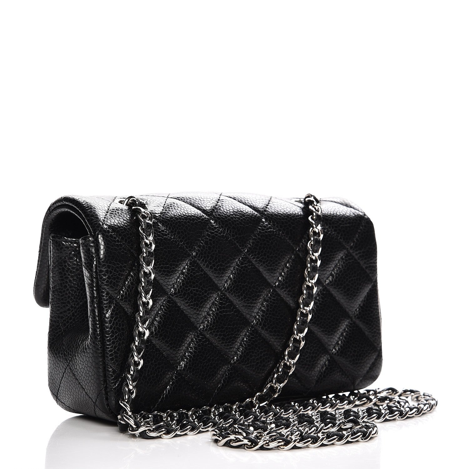 Chanel Caviar Quilted Extra Mini Flap Black 3 of 7