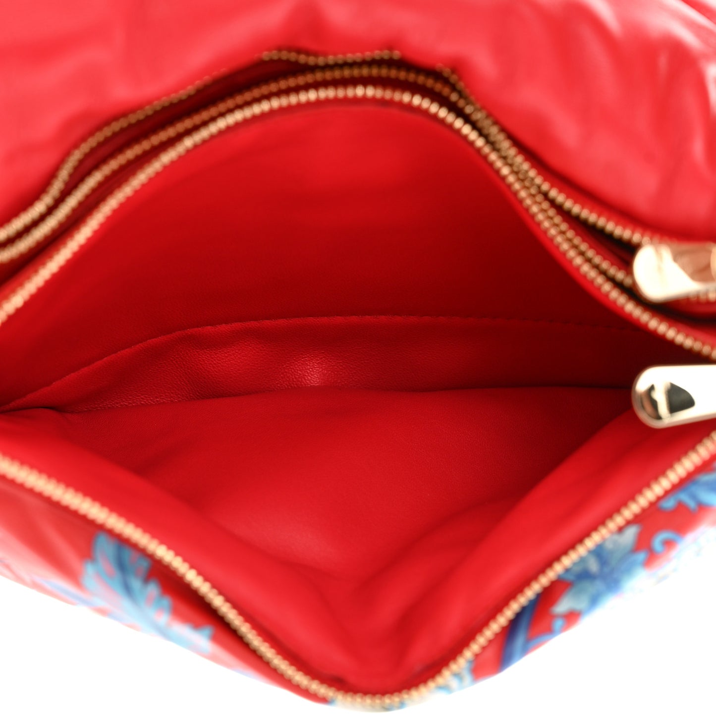 Calfskin Chinese New Year Viva Bow Shoulder Bag Rosso
