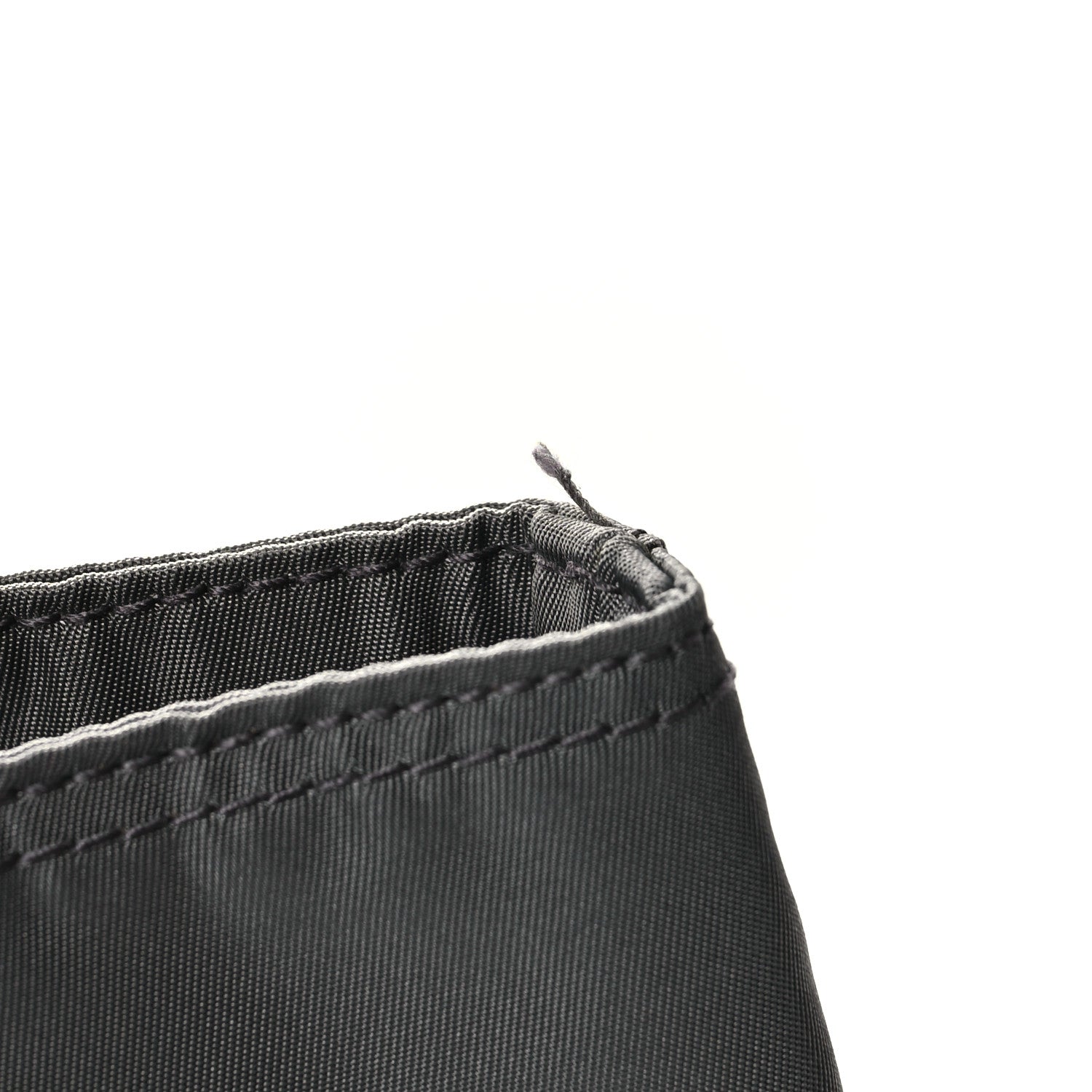 Prada Tessuto Nylon Saffiano Tote Grey 10 of 10