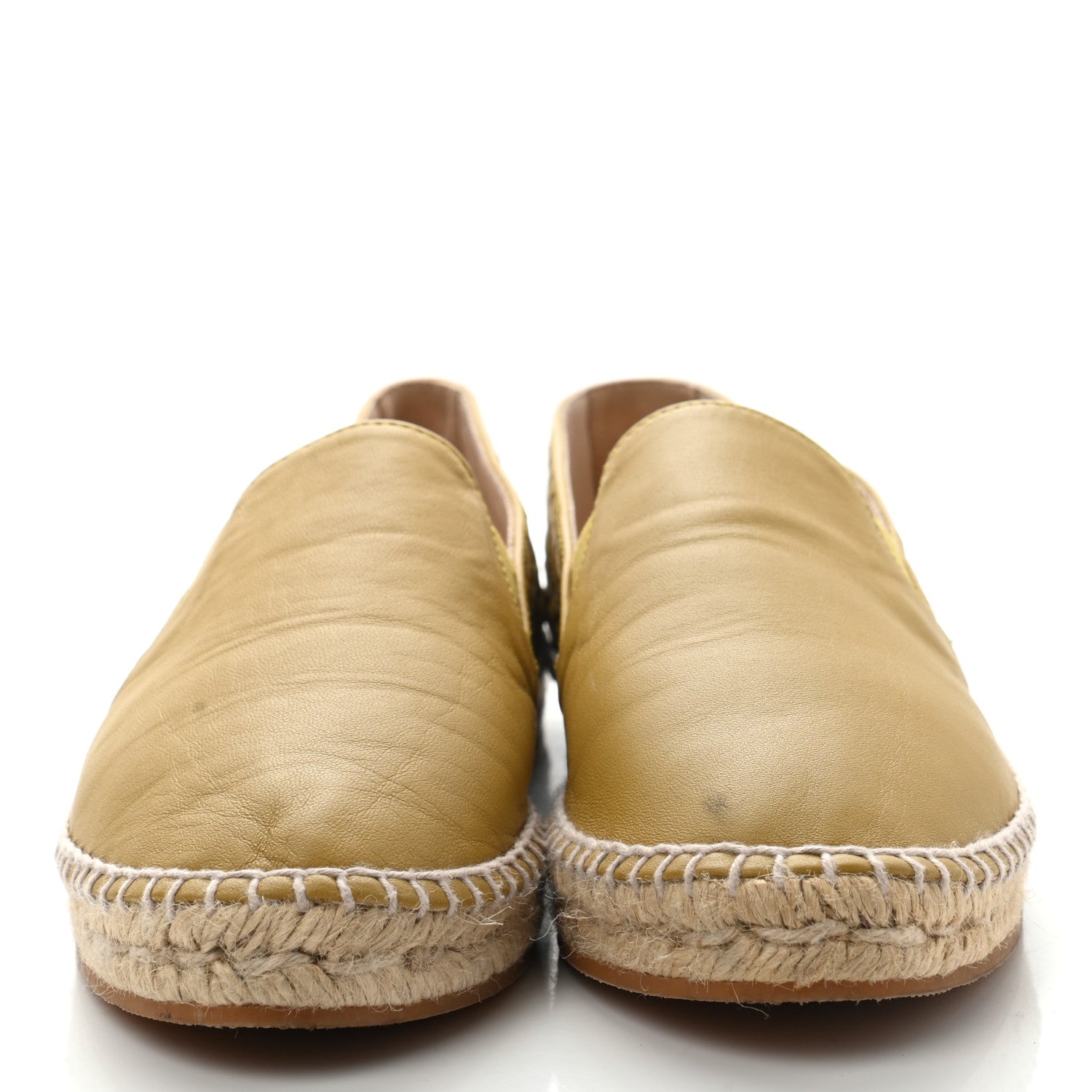Bottega Veneta Nappa Intrecciato Slip On Espadrille 37 Yellow 2 of 12