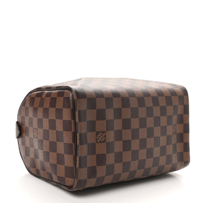 Louis Vuitton Damier Ebene Speedy 25 4 of 9