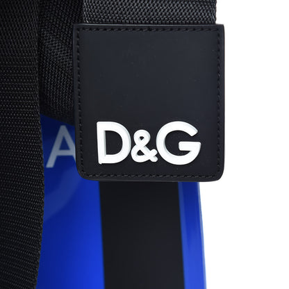 Dolce & Gabbana PVC Street Shopping Logo Tote Blue 6 of 9