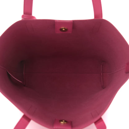 Saint Laurent Calfskin Toy Shopping Tote Fuchsia 5 of 10