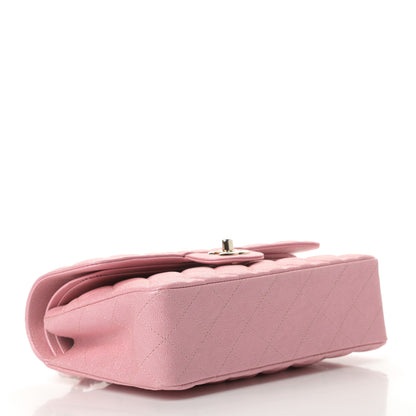 Chanel Iridescent Caviar Quilted Small Double Flap Pink 4 of 11