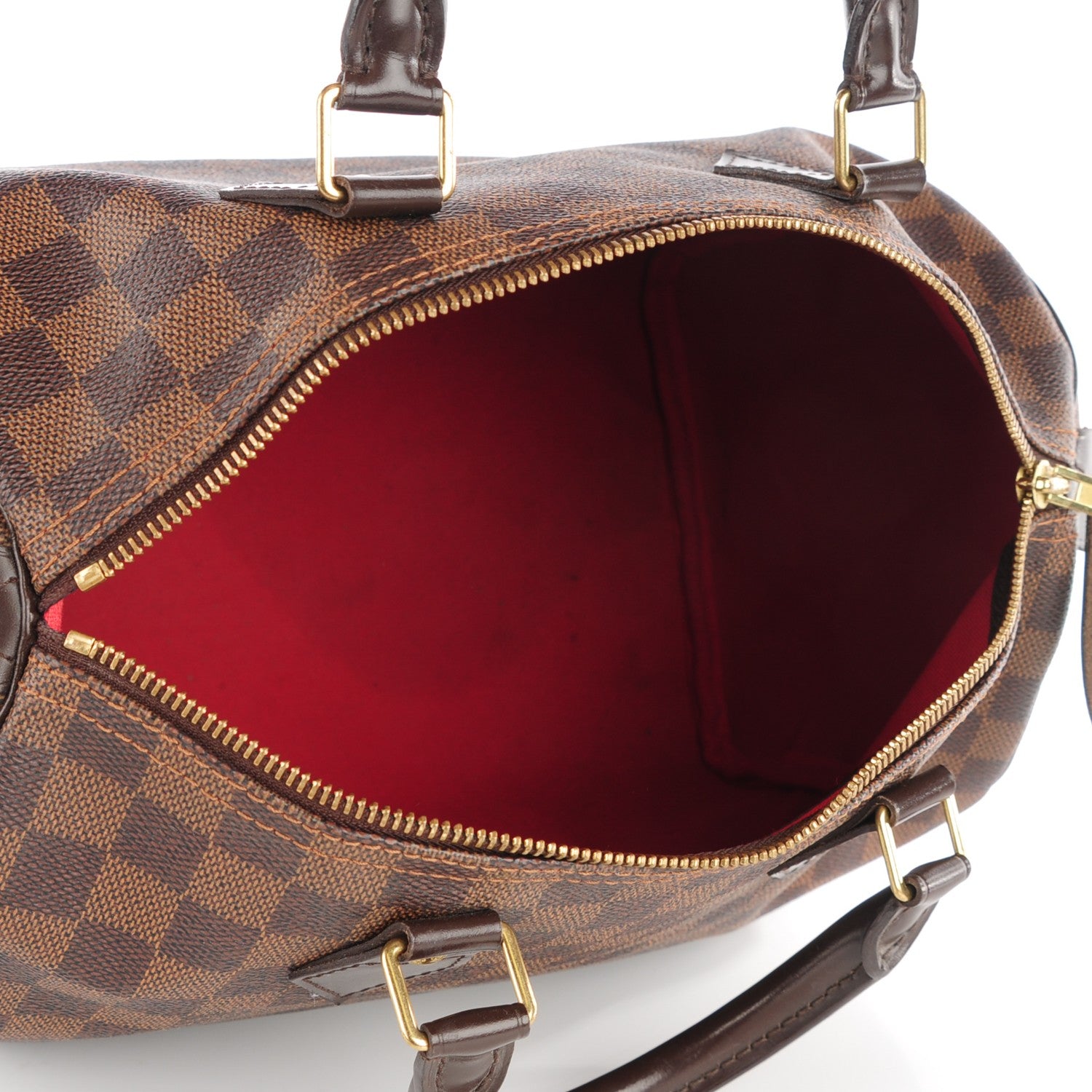 Louis Vuitton Damier Ebene Speedy 30 5 of 7