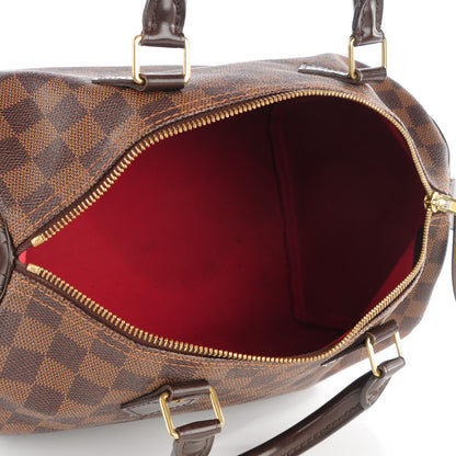 Louis Vuitton Damier Ebene Speedy 30 5 of 7