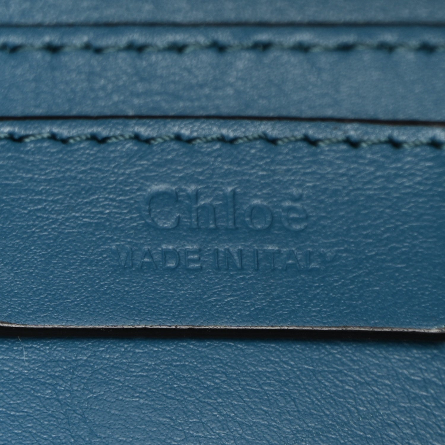 Chloe Glossy Lambskin Small Roy Bag Vinyl Blue 5 of 8