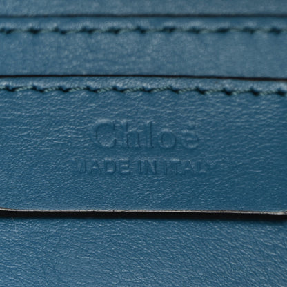 Chloe Glossy Lambskin Small Roy Bag Vinyl Blue 5 of 8