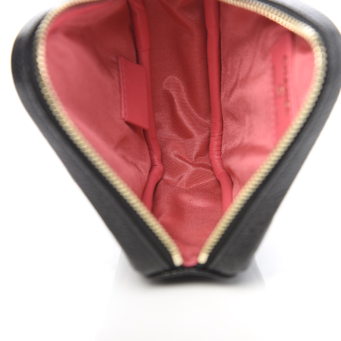 Caviar Quilted Coin Purse Belt Bag Black