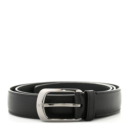 Louis Vuitton Calfskin Belt 100 40 Black 1 of 6