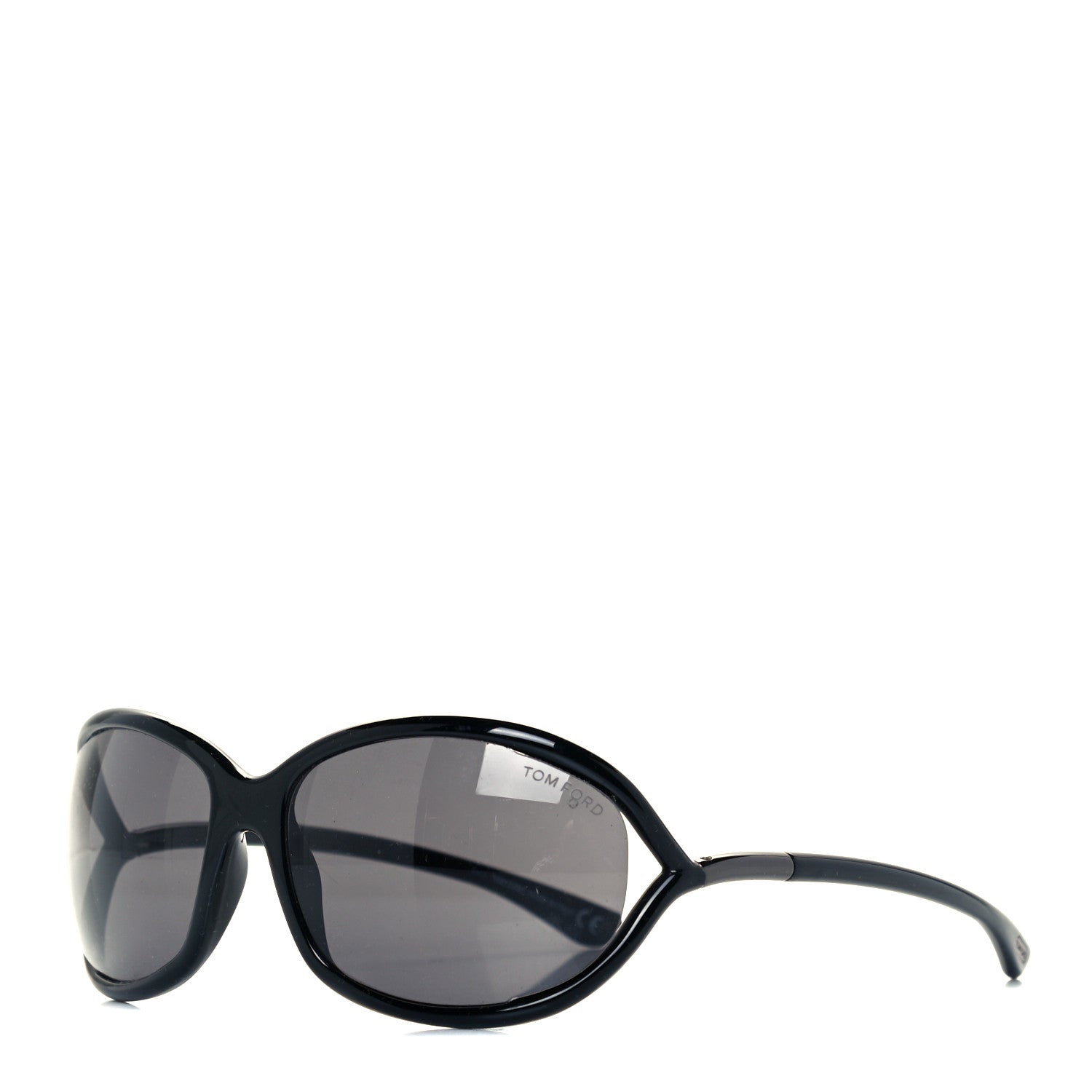 Tom Ford Acetate Jennifer Sunglasses TF8 Black 1 of 8
