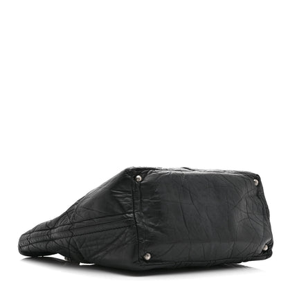 Chanel Calfskin Small Shopping in Moscow Tote Black 4 of 10