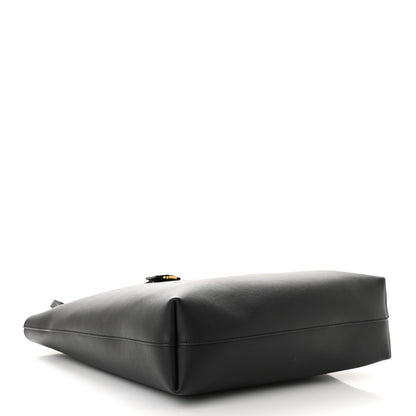 Saint Laurent Calfskin North-South Shopping Tote Black 5 of 14