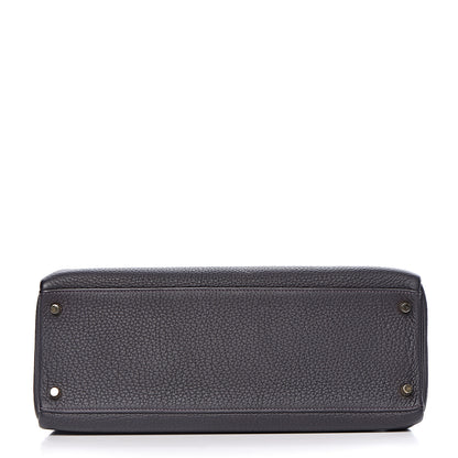 Hermes Taurillon Clemence Kelly Retourne 35 Raisin 8 of 46