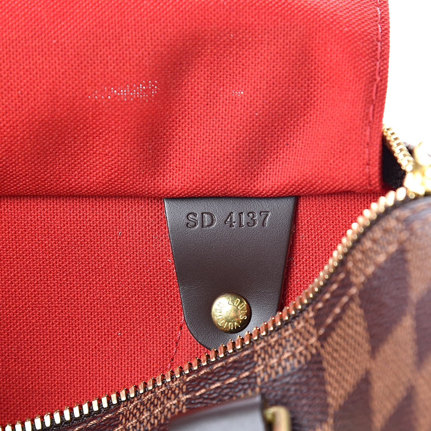 Louis Vuitton Damier Ebene Speedy Bandouliere 25 8 of 11