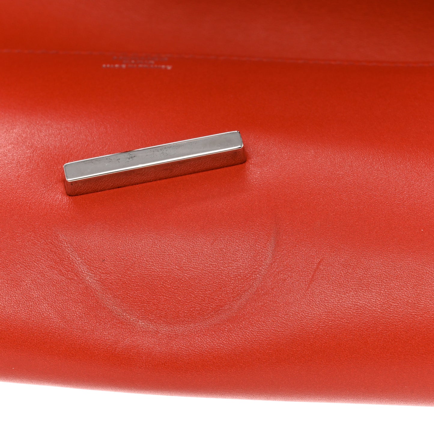 Tadelakt Egee Clutch Sanguine