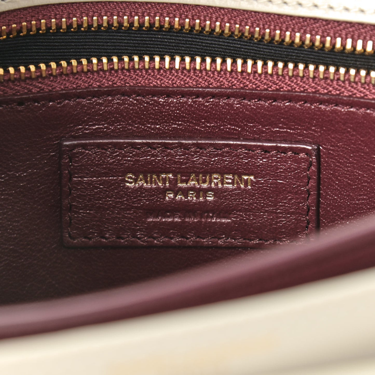 Smooth Calfskin Monogram Cassandra Clasp Bag Crema Soft