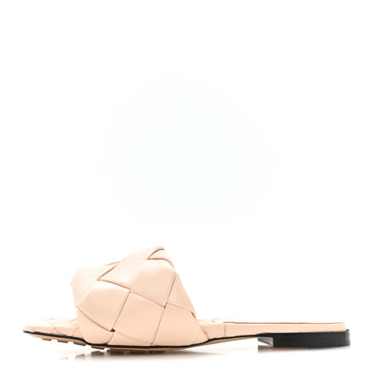 Bottega Veneta Nappa Maxi Intrecciato Lido Flat Sandals 38.5 Bandage 1 of 8