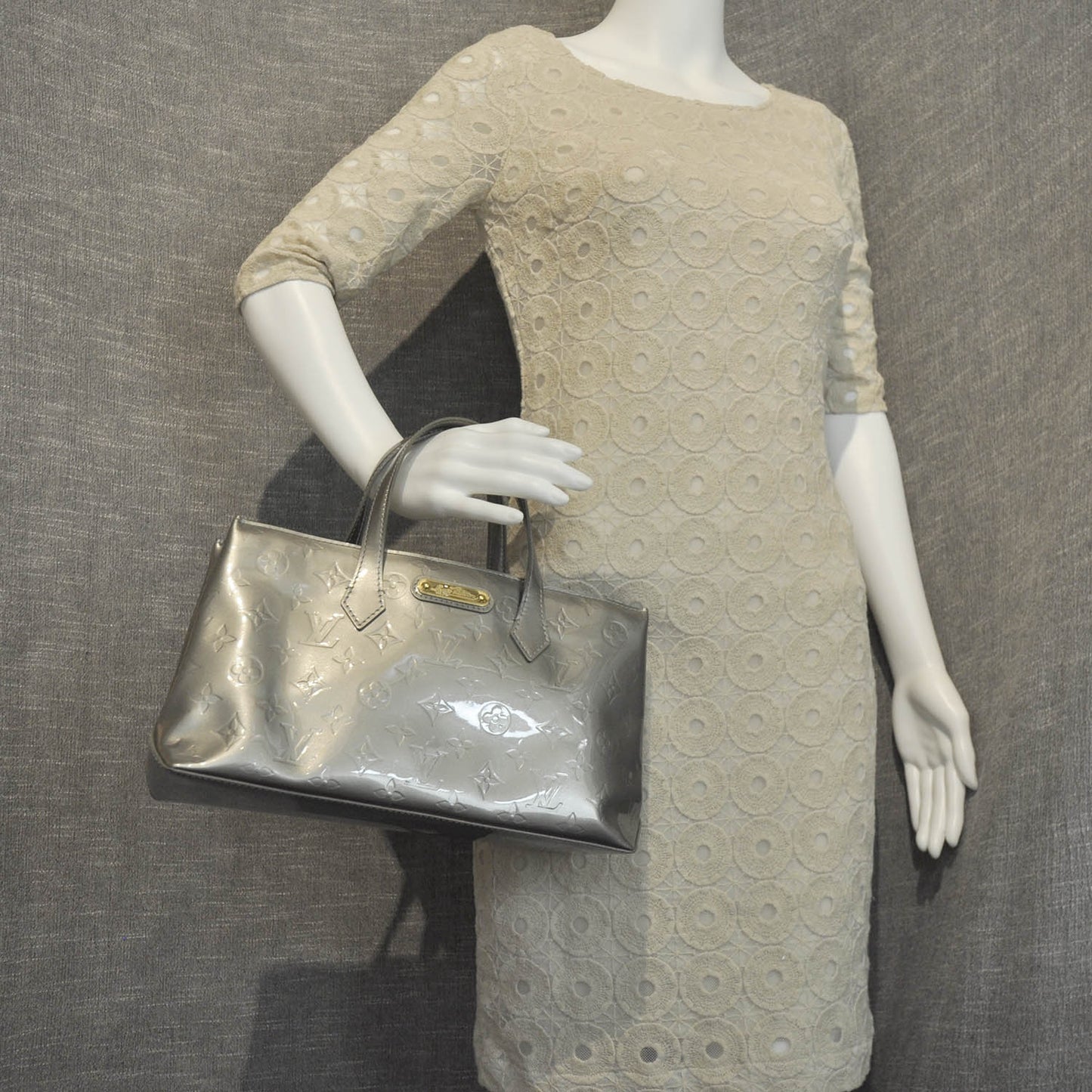 Vernis Wilshire PM Gris Art Deco