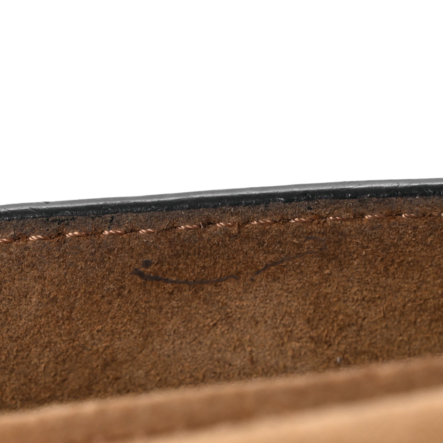 Calfskin Mini Gate Belt Bag Black