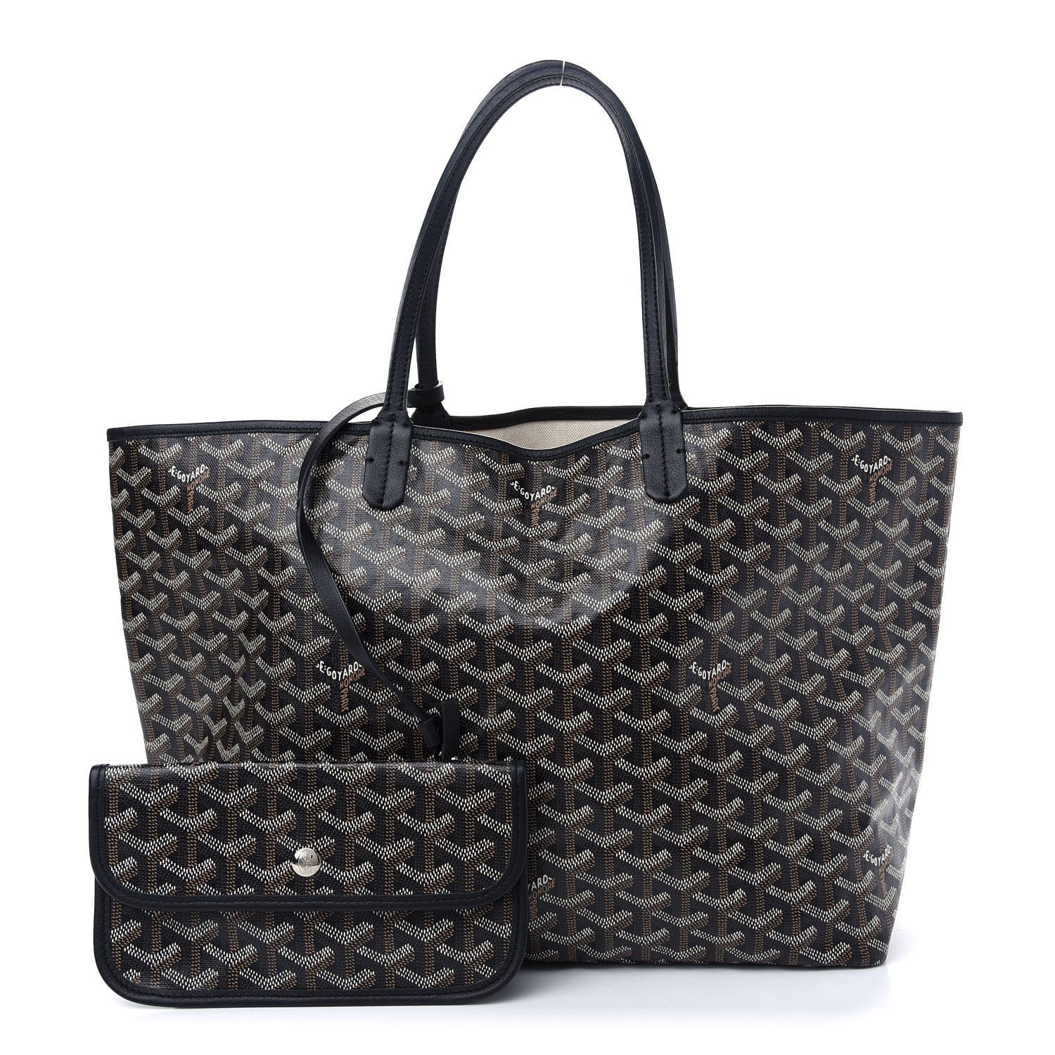 Goyard Goyardine Saint Louis PM Black 1 of 10