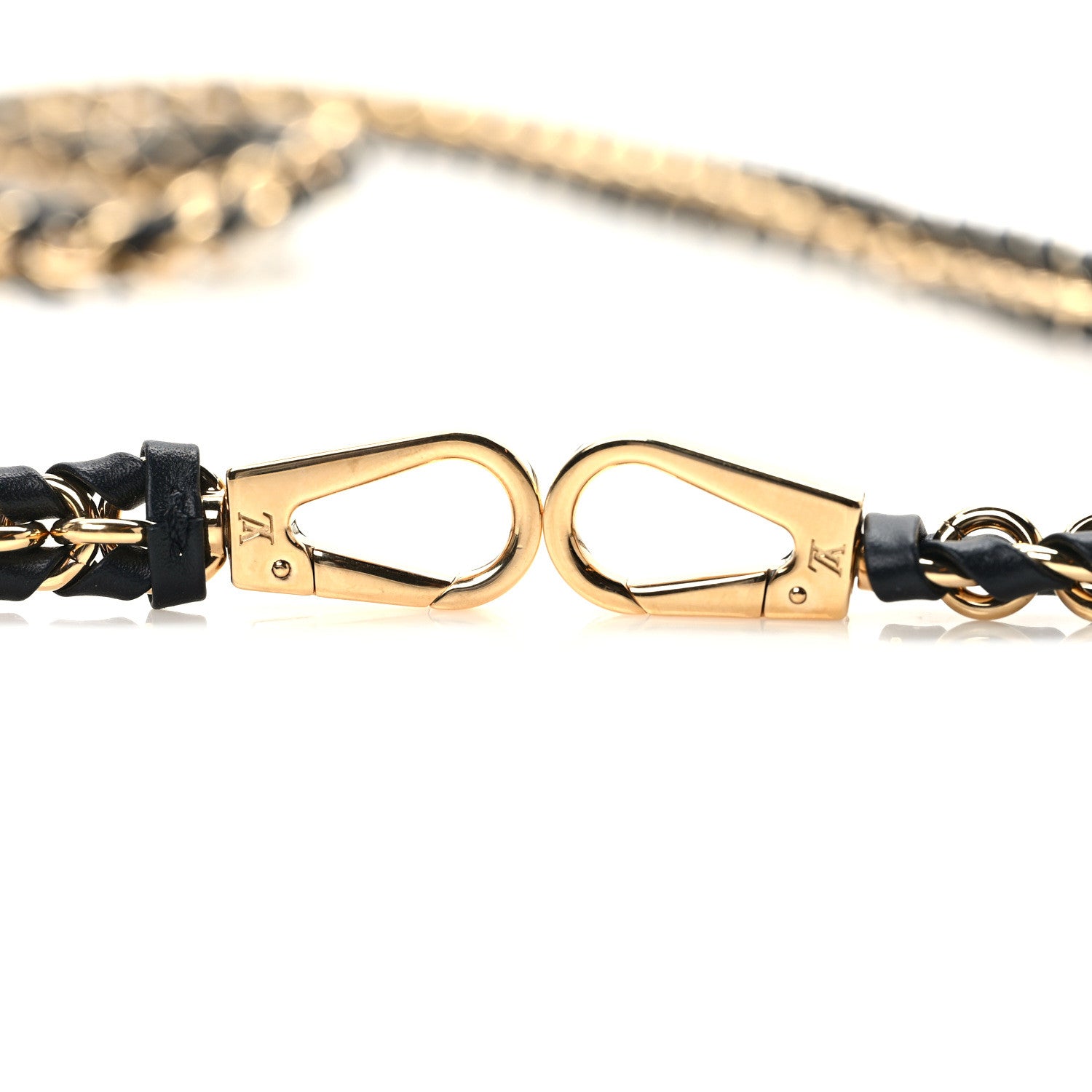 Louis Vuitton Calfskin Vanity PM Chain Strap Black 3 of 3