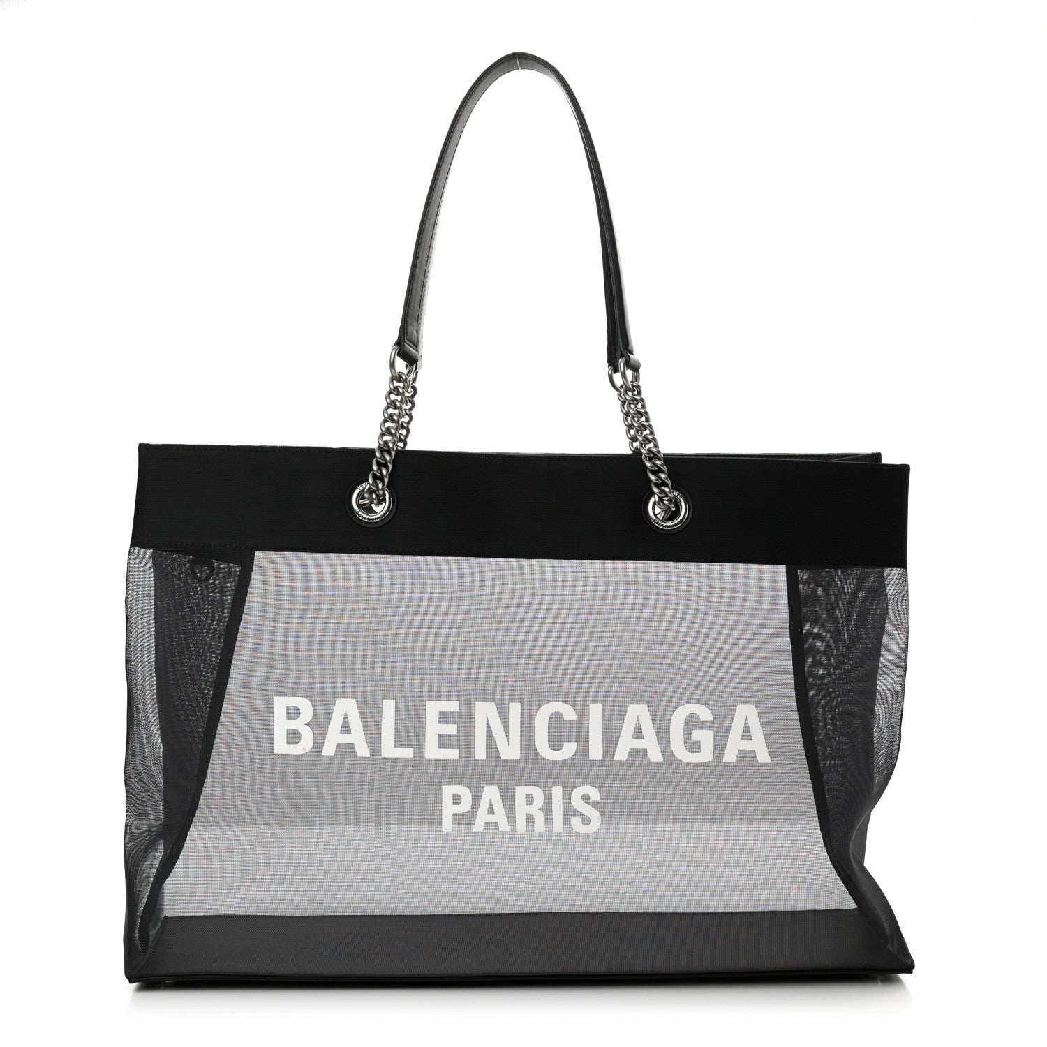 Balenciaga Mesh Large Duty Free Tote Black 1 of 10