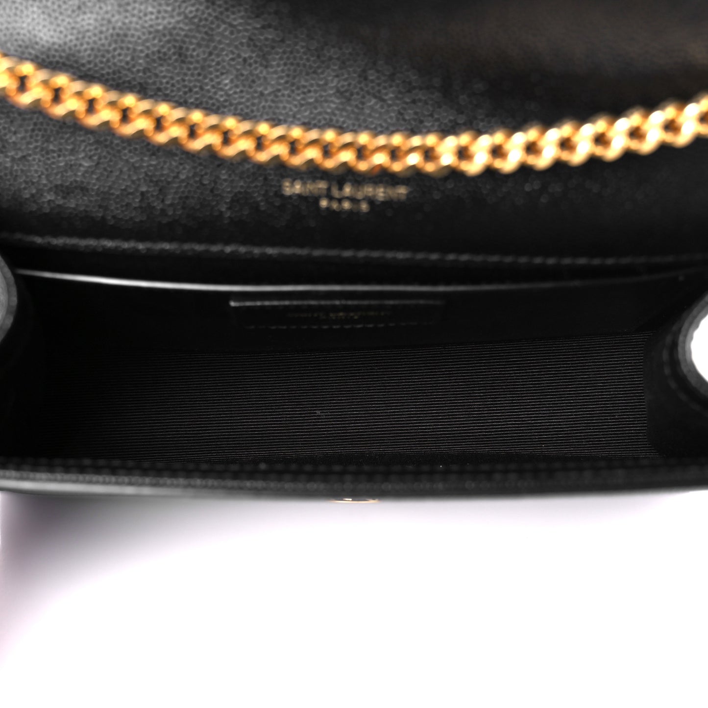 Grain De Poudre Small Monogram Kate Satchel Black