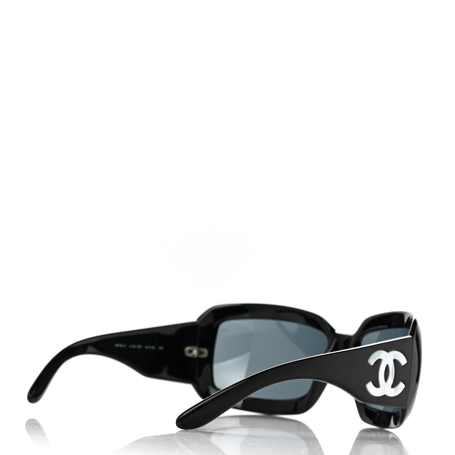 Chanel Mother of Pearl CC Sunglasses 5076-H Black 4 of 7