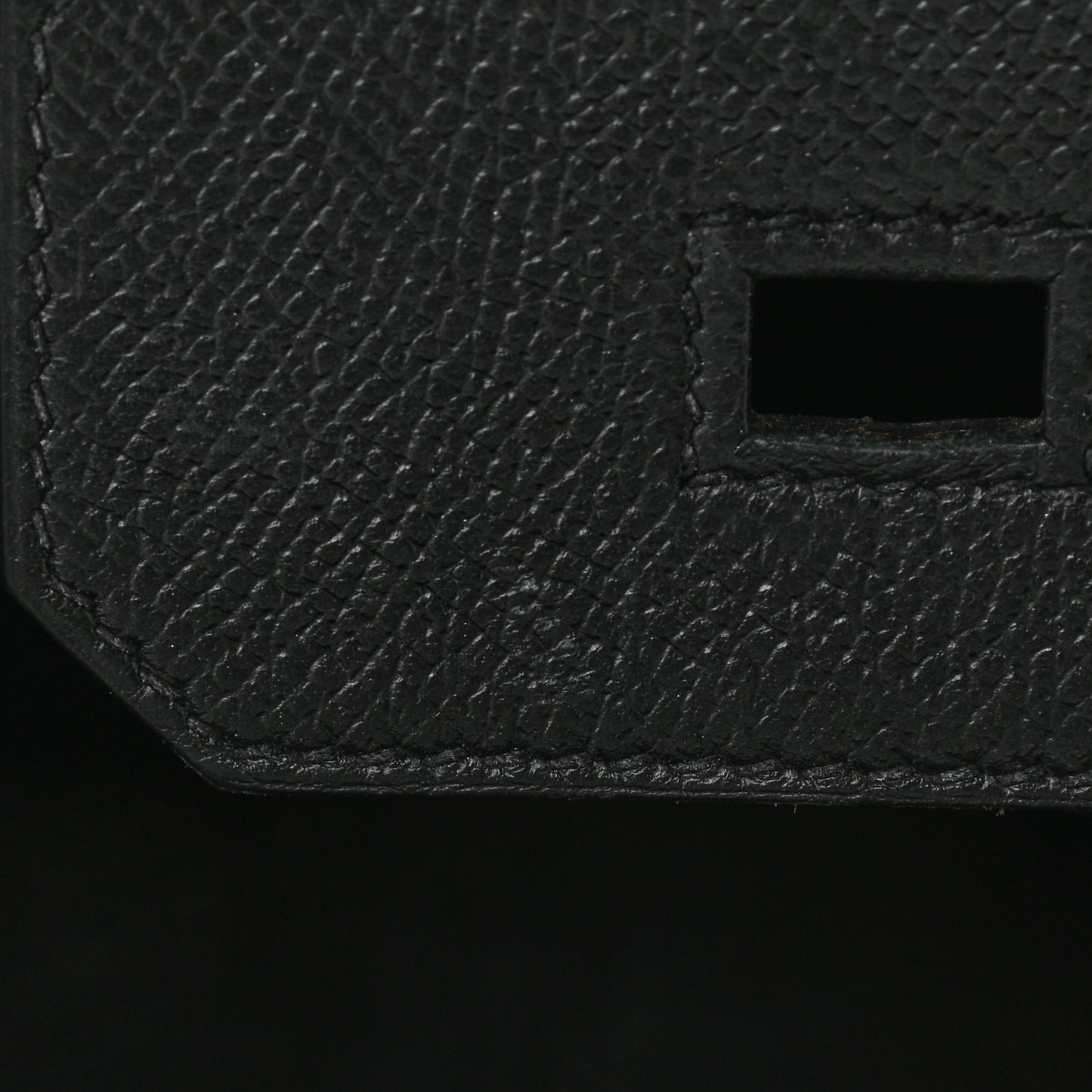 Epsom Birkin 30 Black