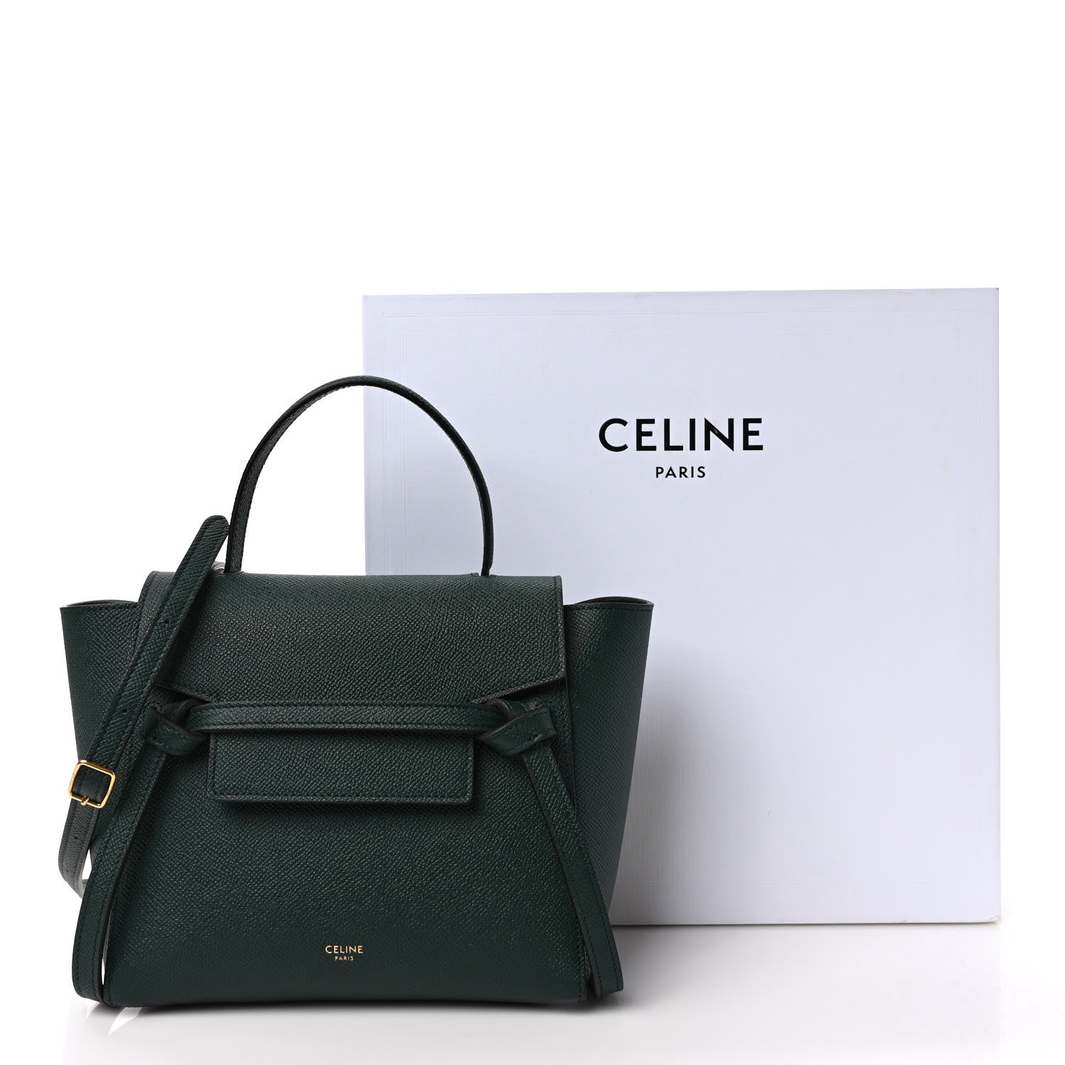 Celine Grained Calfskin Nano Belt Bag Amazone 9 of 9