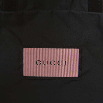 Gucci Calfskin Small GucciGhost Drawstring Backpack Black 7 of 10
