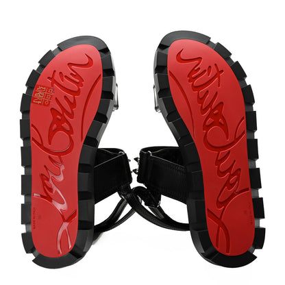 Christian Louboutin Nappa Spikita Cool Platform Sandals 39 Black 5 of 10
