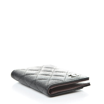 Chanel Caviar Quilted Card Holder Wallet Black 4 of 8