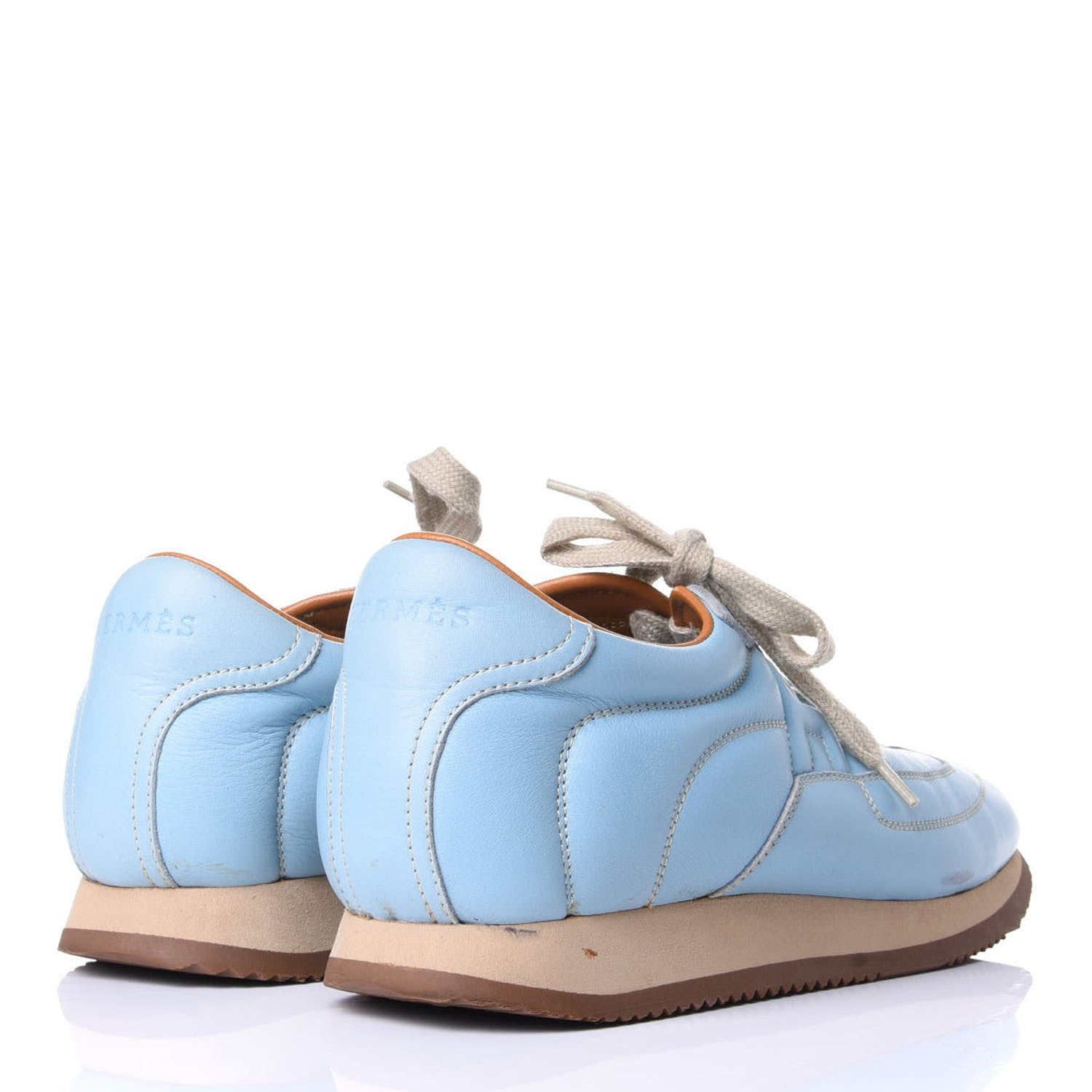 Hermes Calfskin Womens Quick Sneakers 38.5 5 of 13