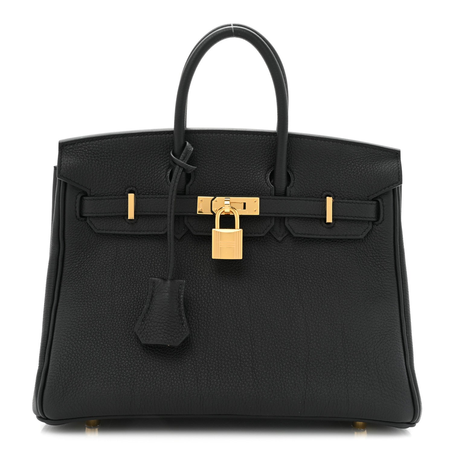 Hermes Togo Birkin 25 Black 1 of 9