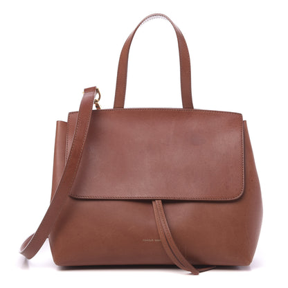 Mansur Gavriel Calfskin Mini Lady Bag Brandy Cleo 1 of 20