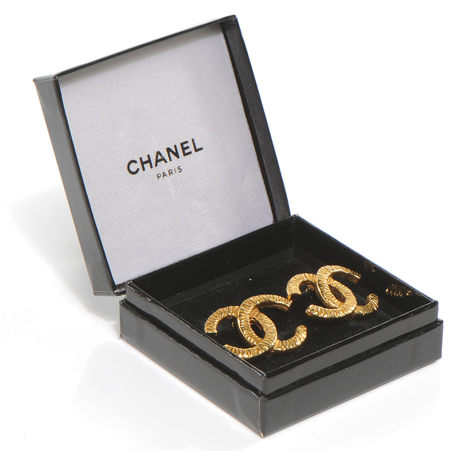 CC Clip On Earrings Gold