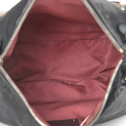 Prada Saffiano Tessuto Nylon Crossbody Bag Black 5 of 18