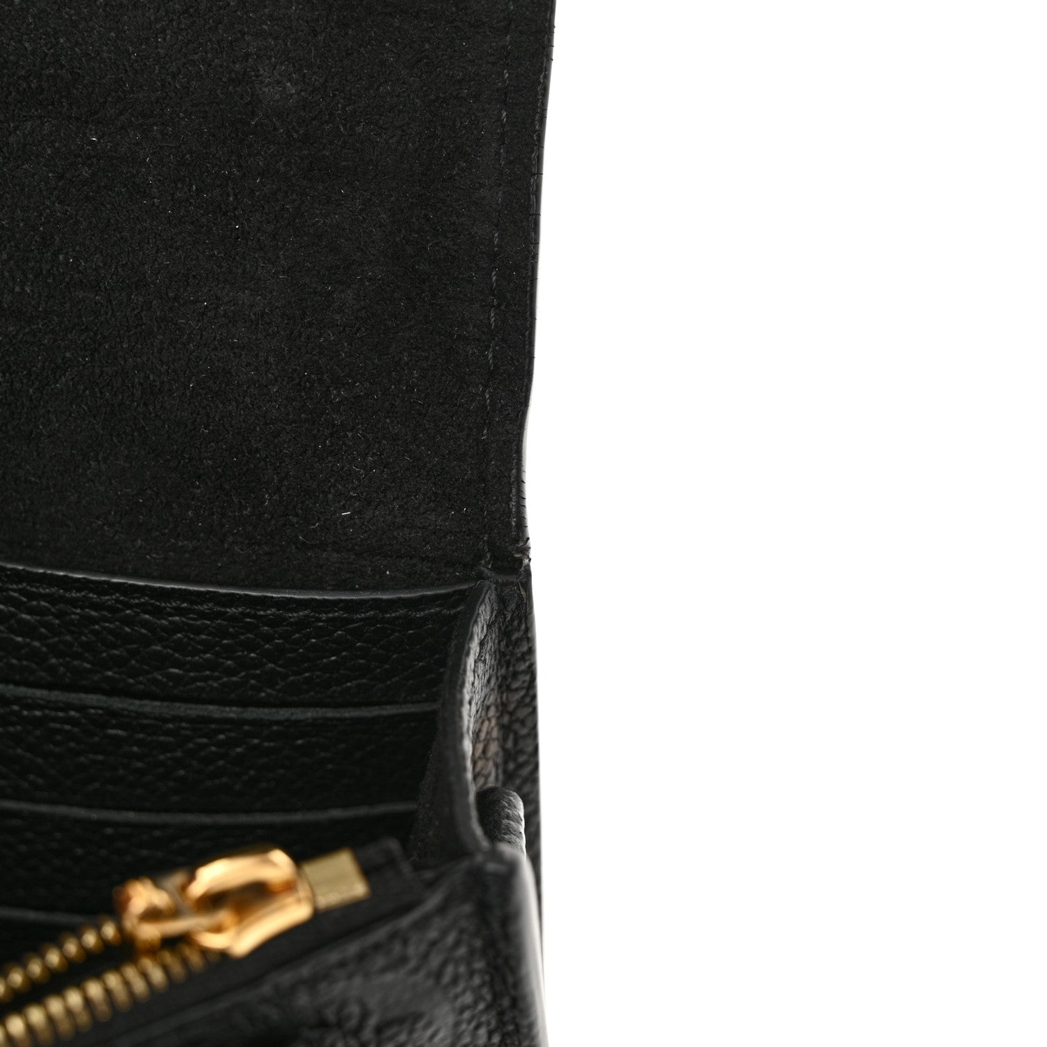 Louis Vuitton Empreinte Vavin Chain Wallet Black 10 of 12