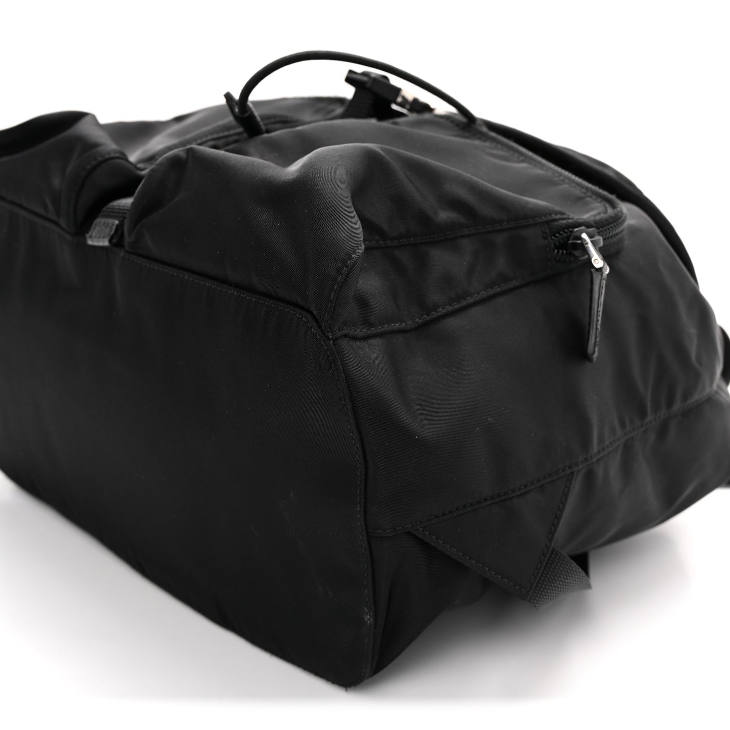 Tessuto Nylon Saffiano Vela Backpack Black